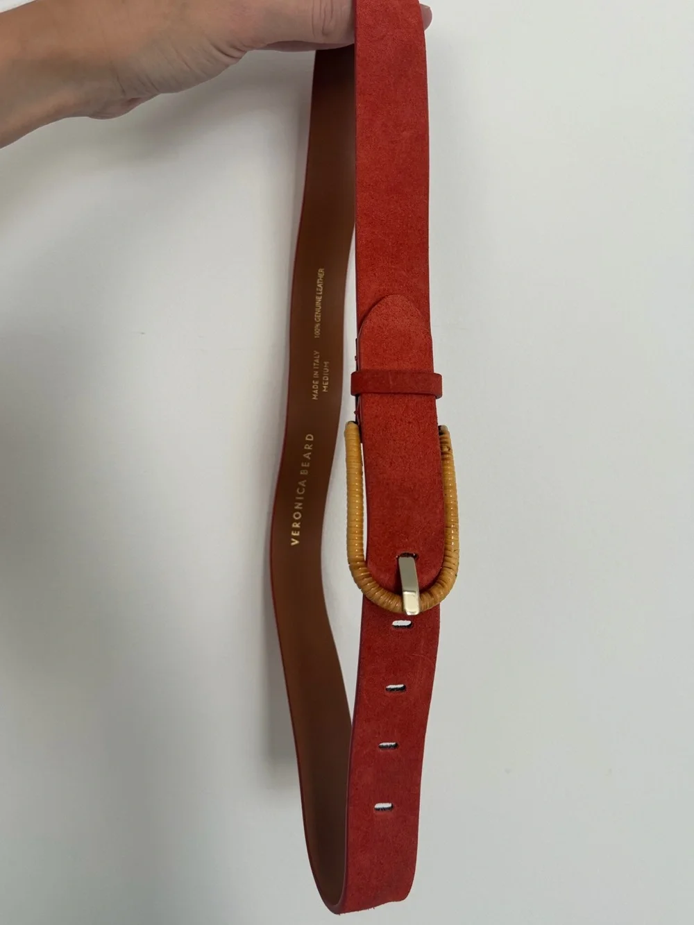 NWOT Veronica Beard Leather belt